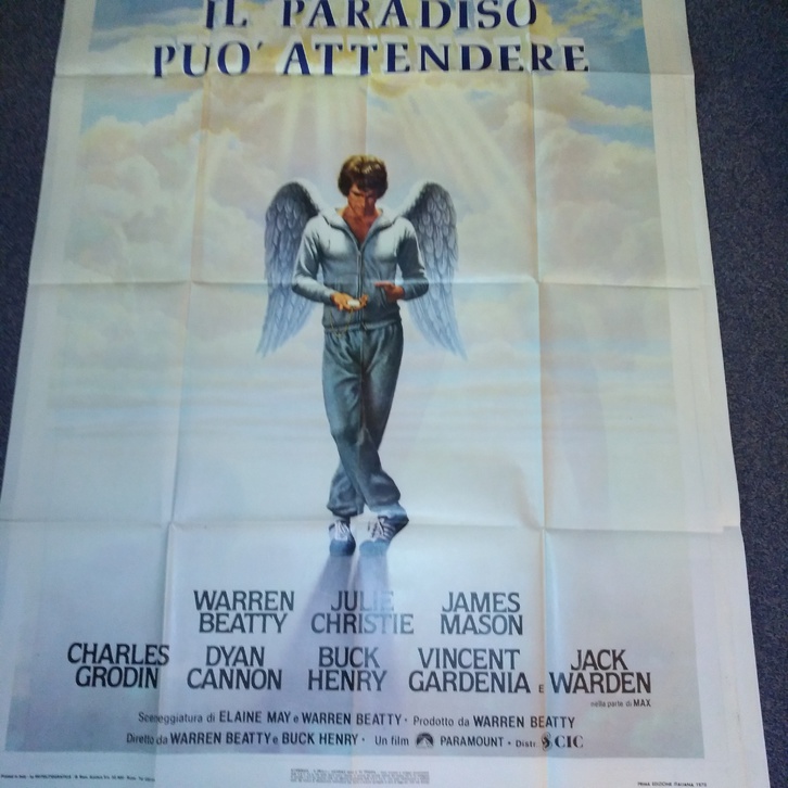  1978 Plakat Kunst Schweiz Il Paradiso Warren Beatty Sammeln