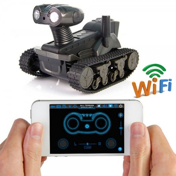  Ferngesteuertes WiFi Spionage Handy Smartphone Auto Panzer iPhone iPad Android Samsung HTC Tablet Telefon & Navigation 3