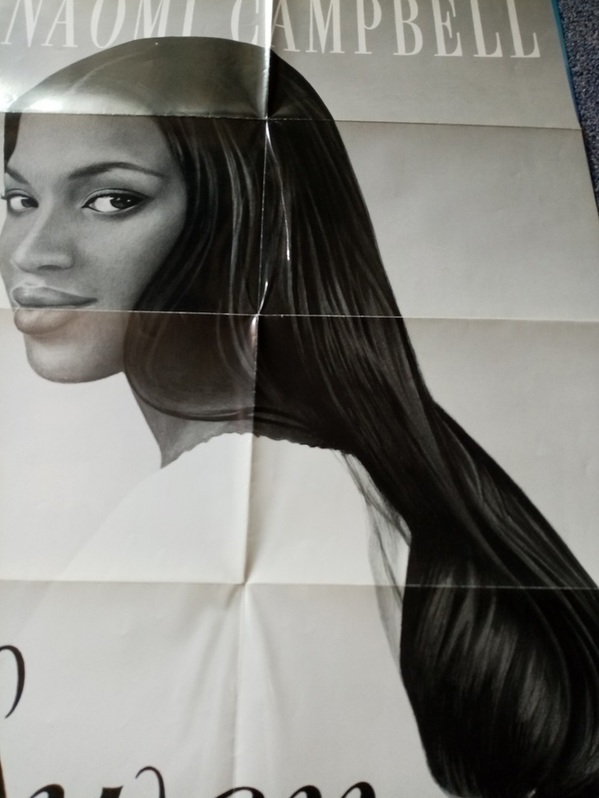  Plakat 1994 in A1 Naomi Campbell by LASCHET Sammeln 2