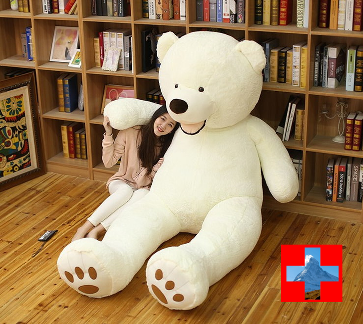 Riesen Mega XXL 200cm Plüsch Eisbär Eis Bär Weiss Teddy Teddybär Plüschbär Plüschtier Gross Kuschelteddy Superbär Geschenk Kind Kinder Freundin Frau Weihnachten Gigantisch XXL-Gross Size Riesen Mega XXL 200cm Plüsch Eisbär Eis Bär Weiss Teddy Teddybär Plüschbär Plüschtier Gross Kuschelteddy Superbär Geschenk Kind Kinder Freundin Frau Weihnachten Gigantisch XXL-Gross Size Baby & Kind