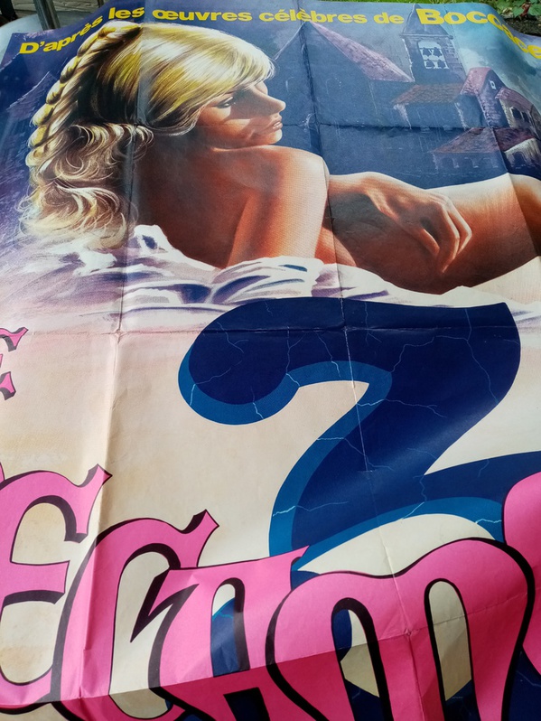 1972 Plakat Decameron Freiburger Zensur 1972 Plakat Decameron Freiburger Zensur Antiquitaeten