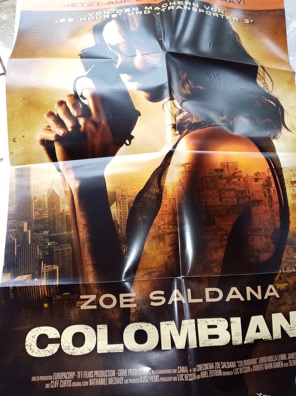 2010 Orginal  Film Plakat  A1  Columbiana Sammeln