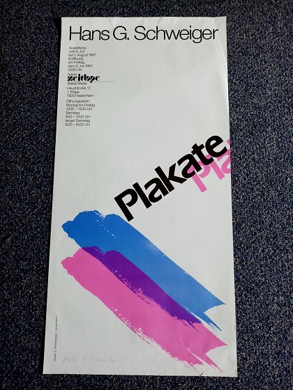 7920 Heidenheim Ausstellung Plakate 1987 Galerie Zeitlupe 7920 Heidenheim Ausstellung Plakate 1987 Galerie Zeitlupe Sammeln
