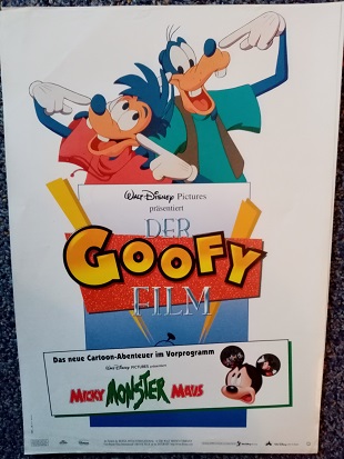 A1 Plakat orginal  Disney  Goofy  Comic Film Sammeln 2