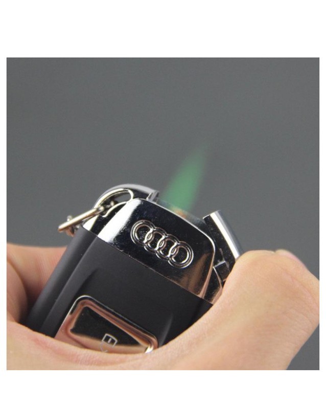 Audi Feuerzeug Sturmfeuerzeug Taschenlampe Auto Zubehör Raucher Gadget Sport & Outdoor 3