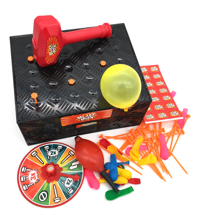 Blast Box Ballon Spiel Spielzeug Explosionsbox Familie Party Spass Kind Kinder Zuhause Deheimu  Spielzeuge & Basteln 2