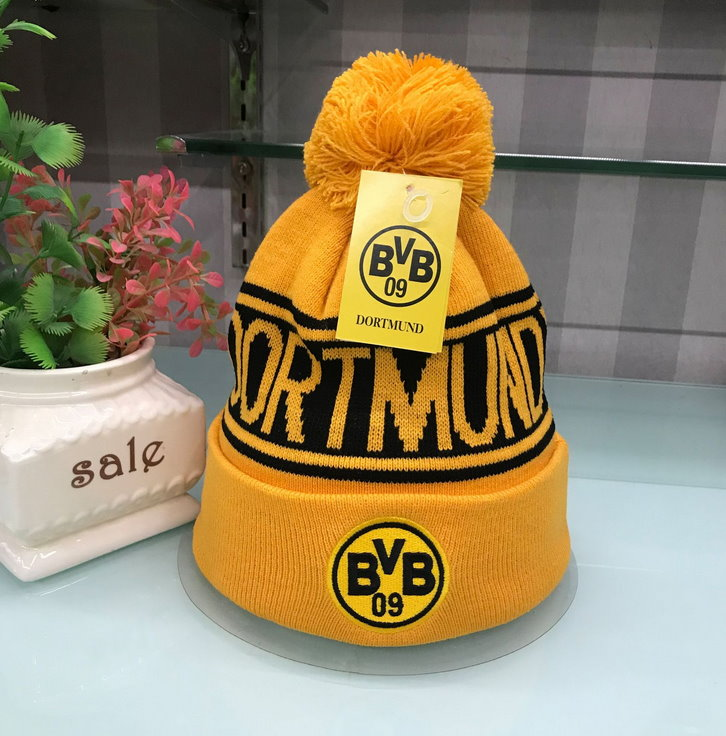 Borussia Dortmund BVB Beanie Cap Mütze Winter Schwarz Gelb Fan Fanshop 2 Farben Kleidung & Accessoires 2