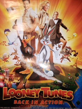 Bugs Bunny Film Plakat A1 aus 2003 Looney Tunes gerollt Sammeln