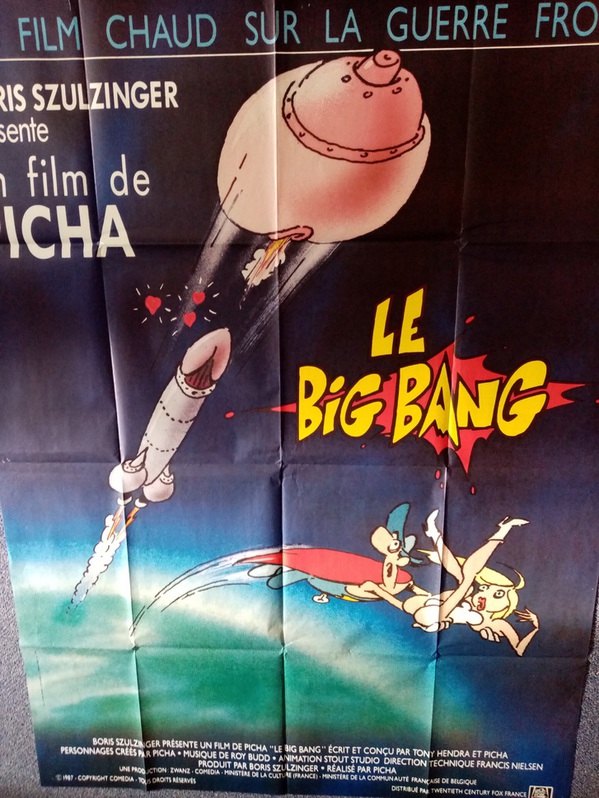 CH Film Plakat 1987 Picha Comic Der Große Knall Sammeln