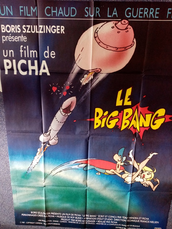 CH Film Plakat 1987 Picha Comic Der Große Knall Sammeln 3