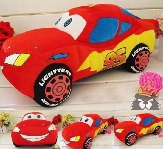 Cars Lightning McQueen aus Plüsch Auto Spielzeug Geschenk Kind Junge Weihnachten Plüschtier