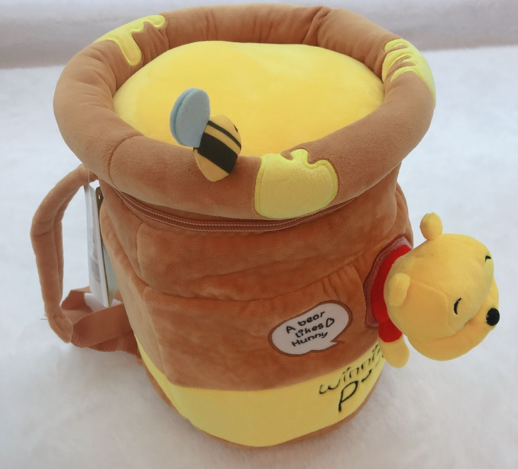 Disney Winnie the Pooh Pu der Br Kind Kinder Plsch Rucksack Tasche Schultasche Schulranzen Kindergarten Primarschule Honig Honigbr Fan Hundertmorgenwald  Baby & Kind 2