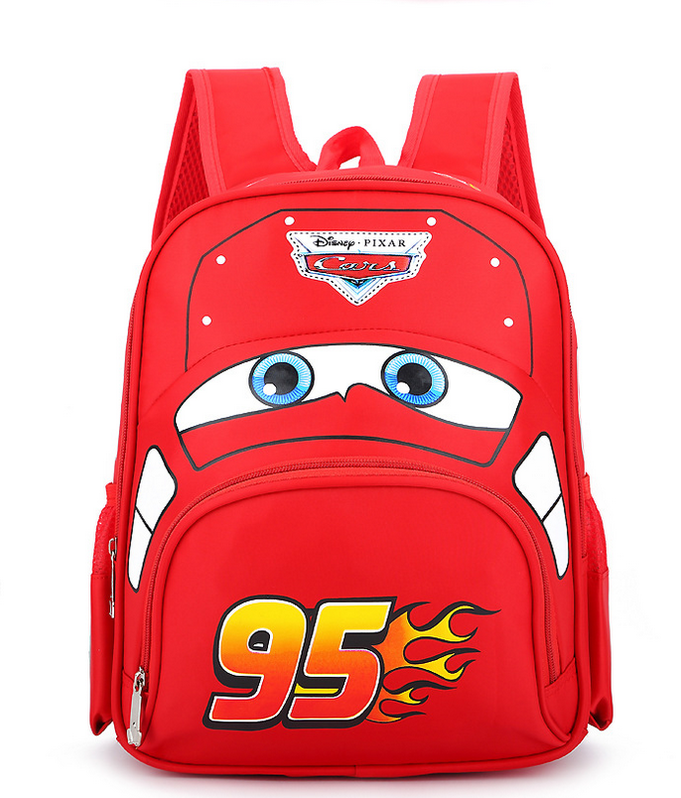 Disneys Cars McQueen Rucksack für Jungs Kindergarten Primarschule Fan Auto Kleidung & Accessoires