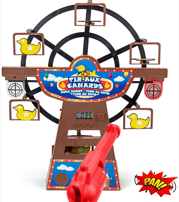 Enten Schiessbude Enten Jagd Duck Shoot Spielzeug Riesenrad Rotierendes Geschenk Kirmes Kilbi Chilbi Spielzeuge & Basteln 3