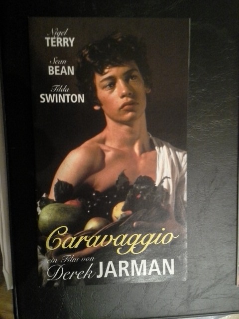 Flyer 1986 Caravaggio Homo Künsterbiografie Sammeln