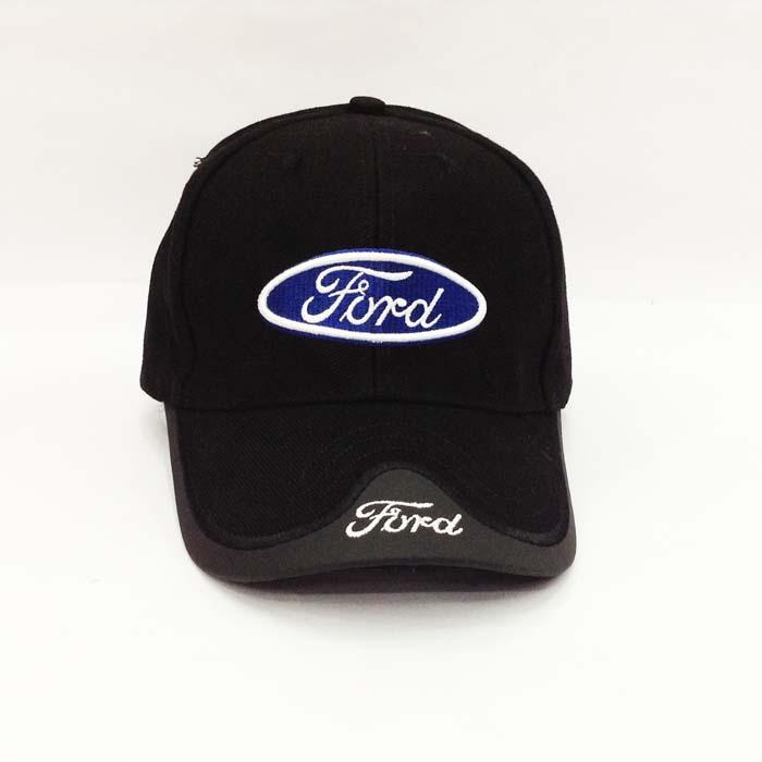 Ford Cap Mtze Kappe Fan Basketballmtze Schwarz Kleidung & Accessoires