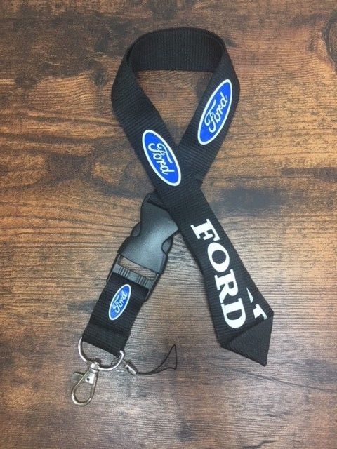 Ford Schlüsselanhänger Schlüssel Anhänger Band Schlüsselband für Herren & Damen mit Logo Fahrzeuge