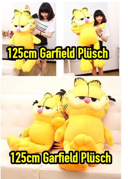 Garfield Plsch XXL Katze Katzer Plschtier Kuscheltier Geschenk Kind Kinder Frau Freundin TV Kino Hit ca. 125cm Schweiz Spielzeuge & Basteln 2