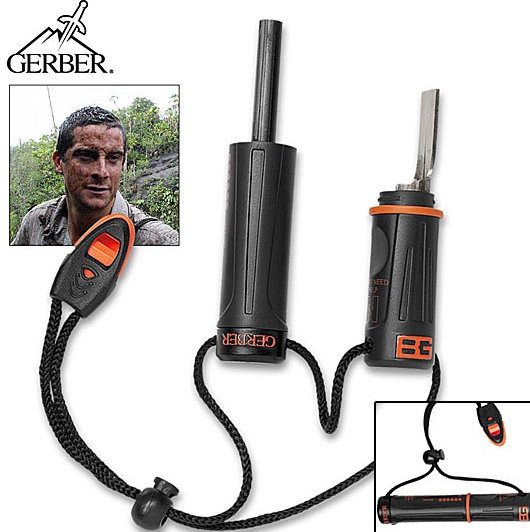 Gerber Bear Grylls Feuerstein Feuerstarter Survival Series Outdoor Camping Feuer Sport & Outdoor