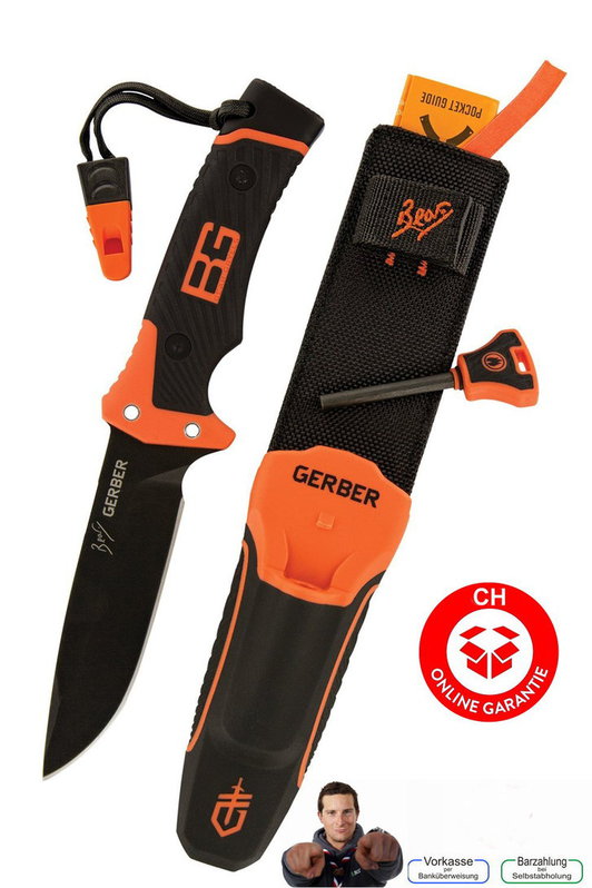 Gerber Bear Grylls Ultimate Pro Fixed Blade Messer Outdoor Jagd Garten & Handwerk