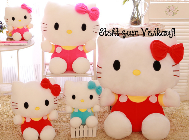 Hello Kitty Hellokitty Katze Plüsch Plüschtier XXL Plüschfigur Kuscheltier Geschenk Mädchen HK 2 Hello Kitty Hellokitty Katze Plüsch Plüschtier XXL Plüschfigur Kuscheltier Geschenk Mädchen HK Spielzeuge & Basteln 2