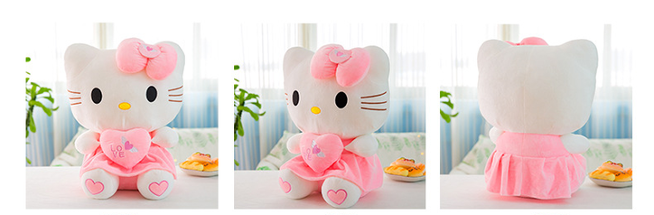 Hello Kitty Hellokitty Plschtier Katze Herz Love Plschtier 70cm Geschenk Kind Mdchen Liebe Love Herz Baby & Kind 3