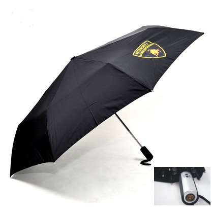 Lamborghini Fan Regenschirm / Taschenschirm Schwarz Geschenk Unisex fr fr Mann und Frau geeignet Kleidung & Accessoires