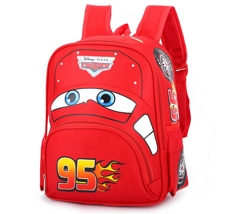 Lightning McQueen Rucksack Kinderrucksack Schul Tasche Cars Disney Auto Charakter Kinder Kindergarten Primar Schule Kind Junge NEU Baby & Kind