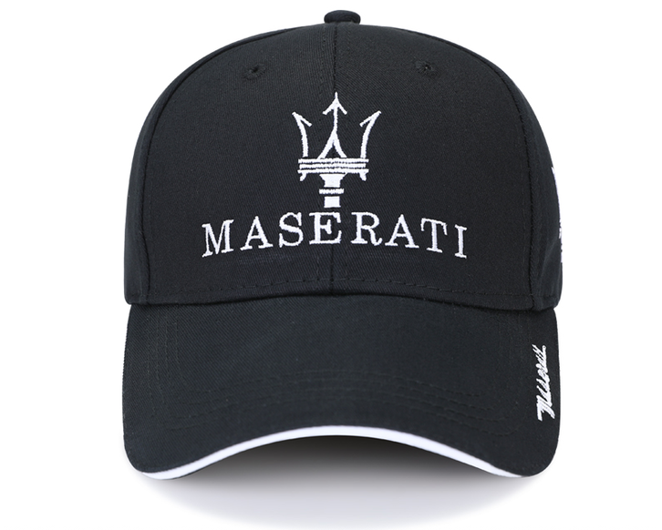 Maserati Cap Fan Mütze Baseballcap Kappe Schwarz Accessoire Kleidung & Accessoires