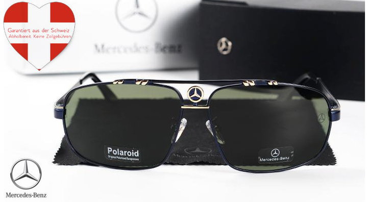 Mercedes-Benz Brille Mercedes Benz Auto Fan Sonnenbrille Fanartikel  Kleidung & Accessoires