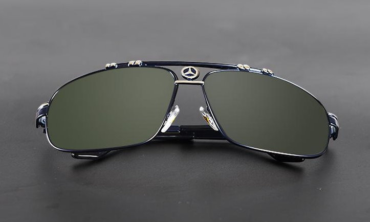 Mercedes-Benz Brille Mercedes Benz Auto Fan Sonnenbrille Fanartikel  Kleidung & Accessoires 3
