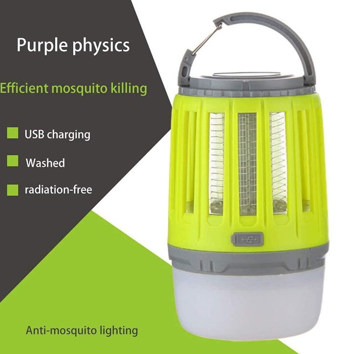 Mcken Moskito UV Lampe Insekten Killer Vernichter Insektenvernichter Camping Beleuchtung Garten Zuhause Openair Festival Sommer USB Gadget Garten & Handwerk 3