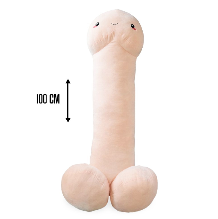 Penis Kissen Plsch Plschtier ca. 100 cm Geschenk Frau Freundin Lustig Schwnzli Schwanz Pint Brunzi Peniskissen Gag Fun Spielzeug Sonstige 4