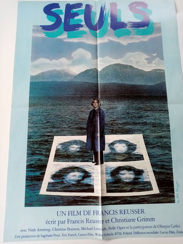 Groß Plakat 1981 Art Ringger Seuls 2 Groß Plakat 1981 Art Ringger Seuls Antiquitaeten 2