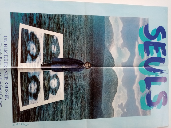 Groß Plakat 1981 Art Ringger Seuls 3 Groß Plakat 1981 Art Ringger Seuls Antiquitaeten 3