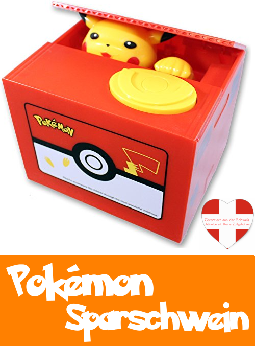 Pokmon Pikachu Pokemon Geld Mnz Spardose Sparschwein Geschenk Kind Fan Accessoire Baby & Kind