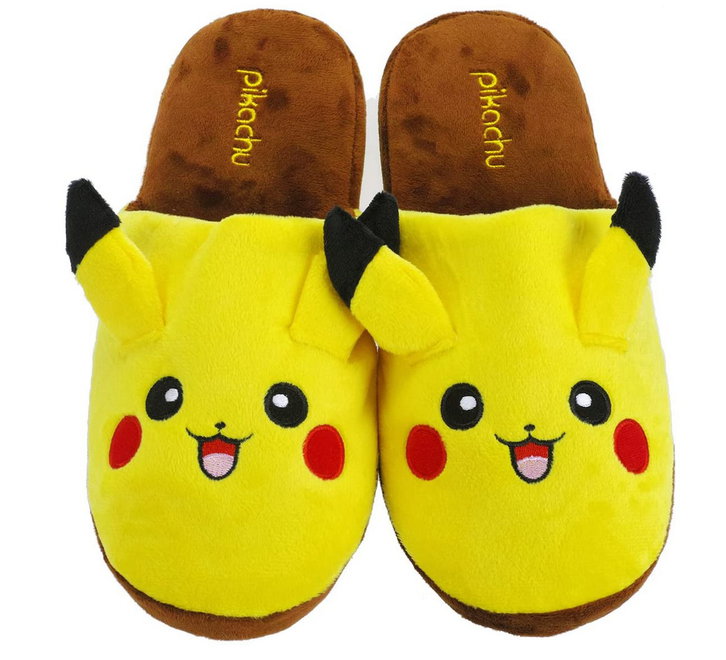 Pokmon Plsch Pikachu Hausschuhe Schuhe Finken Kind Kinder Erwachsene Pokemon Video Spiel Zubehr TV Serie Fan Accessoire Pokemon Pika Gelb Baby & Kind