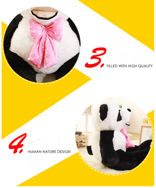 Riesen Panda XXL Br Pandabr Schwarz Weiss Geschenk XXXL 2.6m 260cm Schweiz Online Garantie Versand Abholbereit Frau Freundin Kind Kinder Valentinstag Geburtstag Weihnachten Baby & Kind 3