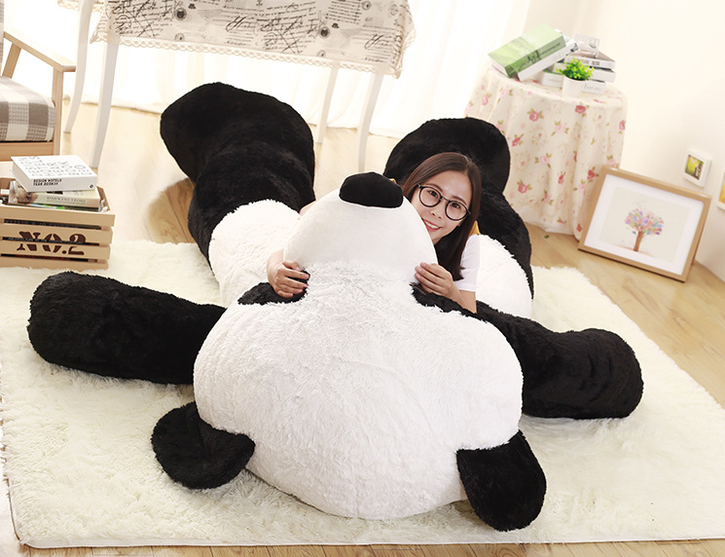 Riesen Panda XXL Br Pandabr Schwarz Weiss Geschenk XXXL 2.6m 260cm Schweiz Online Garantie Versand Abholbereit Frau Freundin Kind Kinder Valentinstag Geburtstag Weihnachten Baby & Kind 4