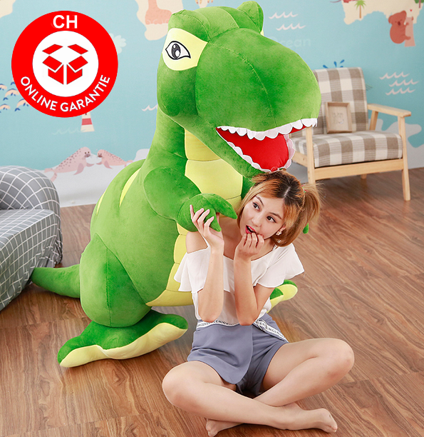 Riesen Plsch Dino Dinosaurier Stofftier Tyrannosaurus Saurier Plschdino XXL 210cm Geschenk T-rex Kind Kind Kinderzimmer Baby & Kind 3