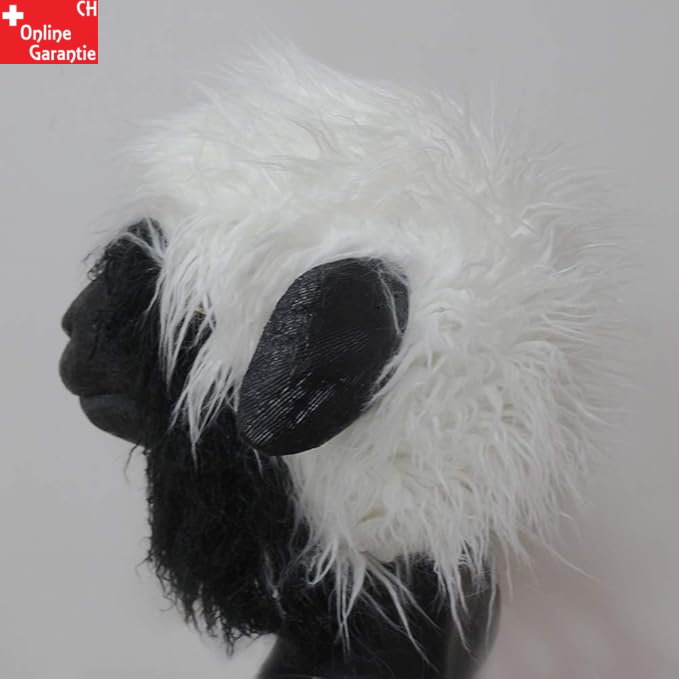 Walliser Schwarznasenschaf Maske Schaf 3 Walliser Schwarznasenschaf Maske Schaf Kleidung & Accessoires 3