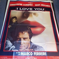 1986 Schweiz Plakat I Love You  Lambert