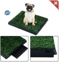 Hunde Klo WC Toilette Hundeklo Hundewc Welpen Klo Welpentoilette Trainingsgerät mit Behälter Stubenrein