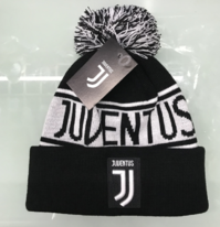 Juventus Turin Cap Wintermütze Mütze Kappe Bommelmütze Beanie Juve Fan Fussball Zubehör Accessoire Fanshop