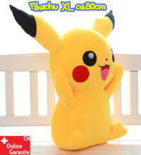 Pokémon Pikachu Plüschfigur Kuscheltier XL 80cm Fan Kind NeuFan TV Videospiel Game Kino