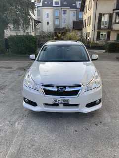 Subaru Legacy Final Edition – mit 199’000 km, noch bis Dezember im Einsatz. Das Auto läuft ein
